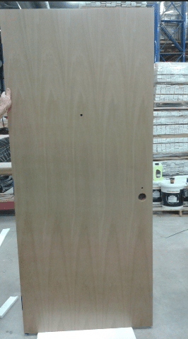 Fire rated door finished product custom sefina